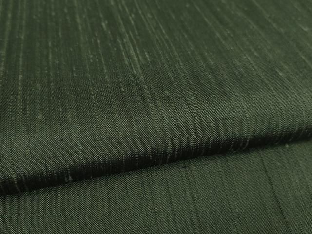 平和屋着物□極上 男性 紬 アンサンブル 長羽織 色無地 革色 逸品 未 