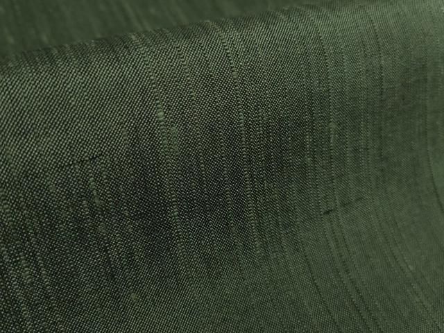 平和屋着物□極上 男性 紬 アンサンブル 長羽織 色無地 革色 逸品 未