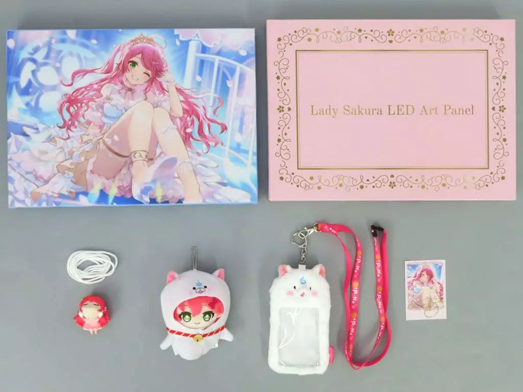 グッズセット さくらみこ 誕生日記念フルセット 箔押し複製サイン入りチェキ風ブロマイドカード付き バーチャルYouTuber ホロライブ さくらみこ 誕生日記念2025