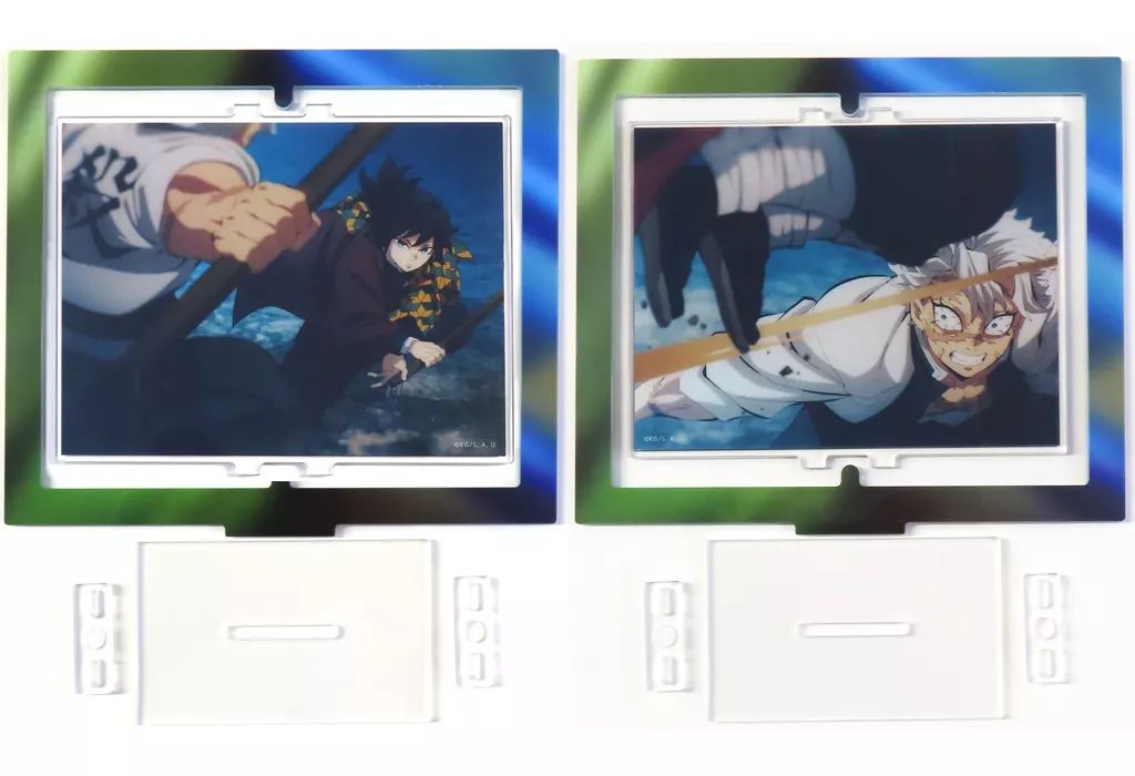 鬼滅の刃 冨岡義勇　不死川実弥　柱稽古編　KV アクリルスタンド　カフェ 鬼滅の刃 冨岡義勇 不死川実弥 柱稽古編 KV アクリルスタンド