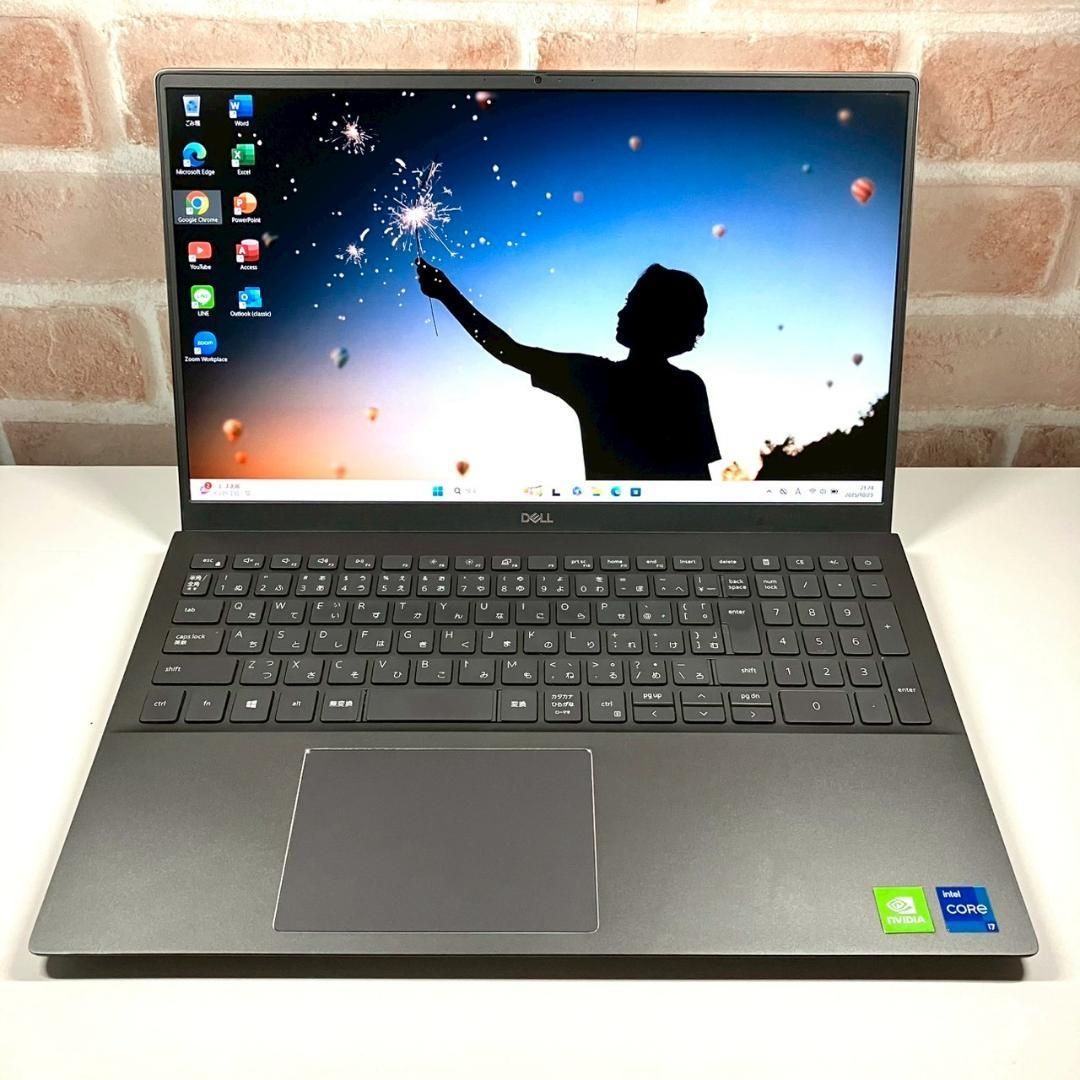 第11世代 Corei7 メモリ16GB SSD512GB テンキー付き フルHD Office2021 Win11Pro DELL S10