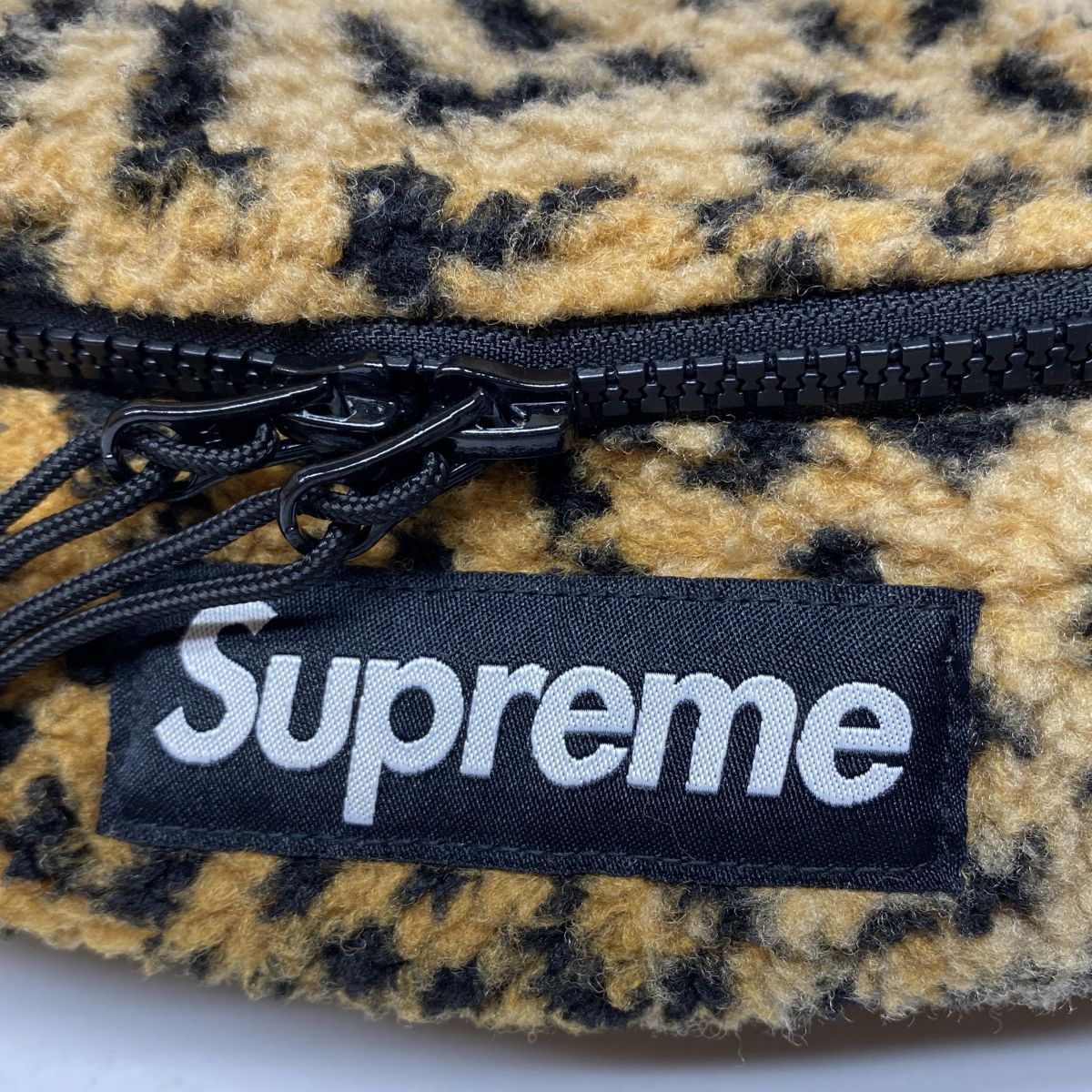 Supreme シュプリーム Leopard Fleece Waist Bag レオパード
