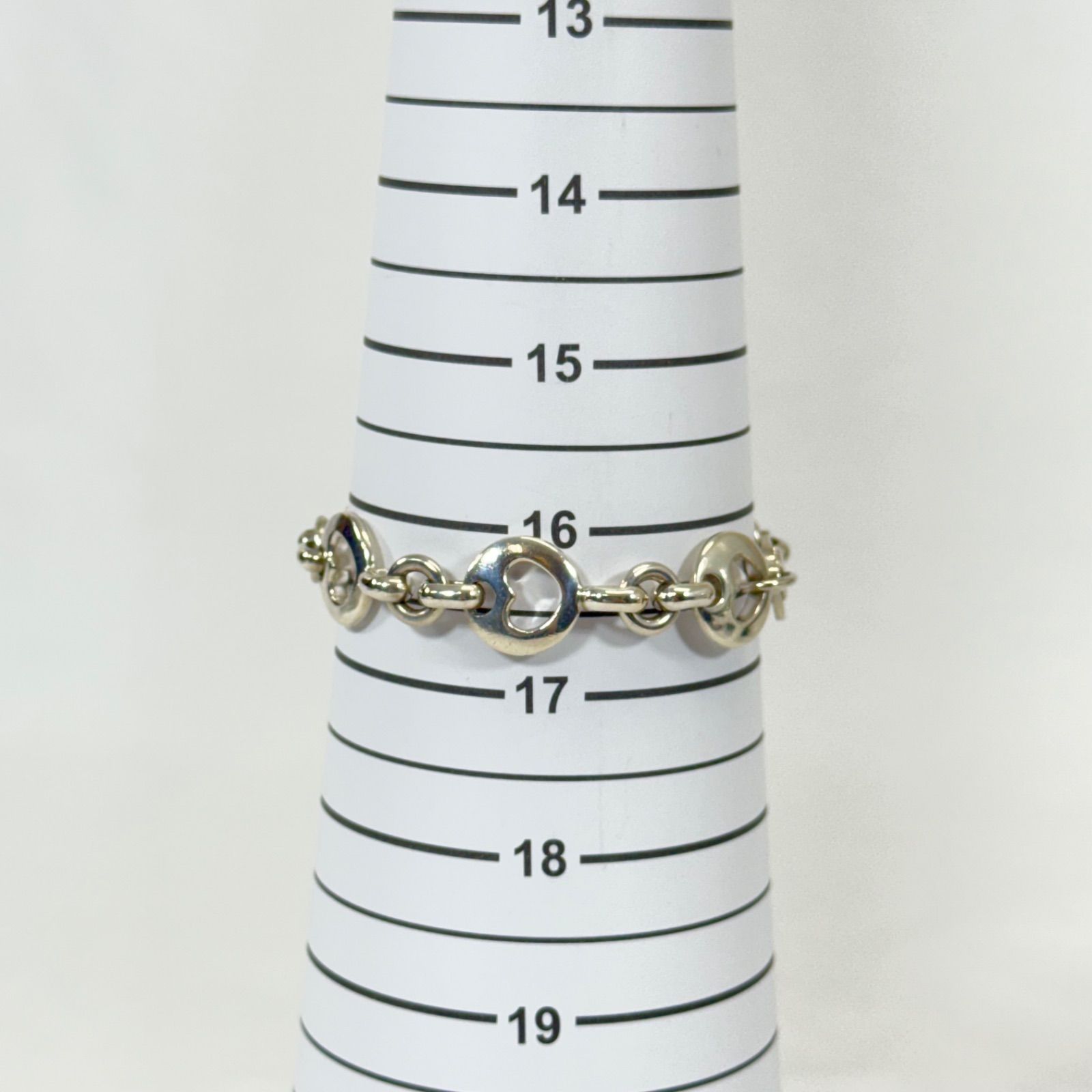 希少品】TIFFANY＆Co. ティファニー ピアスドハート ブレスレット 