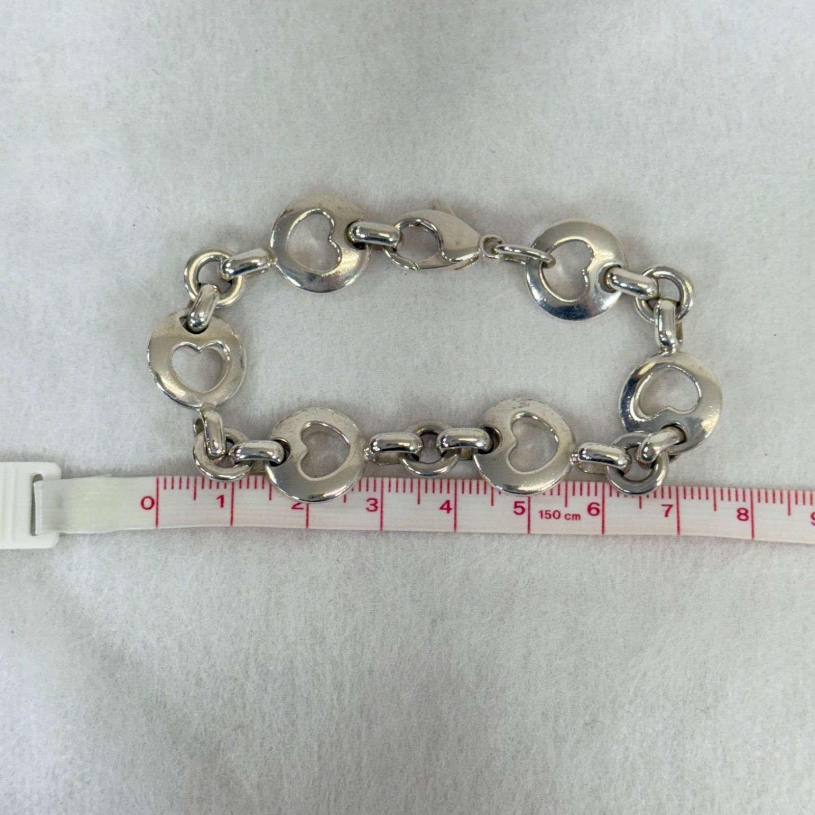 希少品】TIFFANY＆Co. ティファニー ピアスドハート ブレスレット