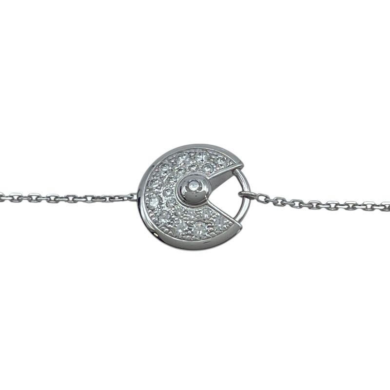 カルティエ Cartier アミュレットダイヤブレスレット ホワイトゴールド Au750 ジュエリー FORTGASGNV_COM_BR