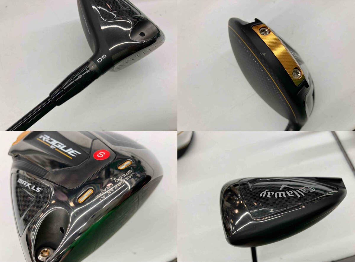  Callaway ROGUE ST MAX LS ドライバー FLEX S ヘッドカバー有り 品 ドライバー メンズ