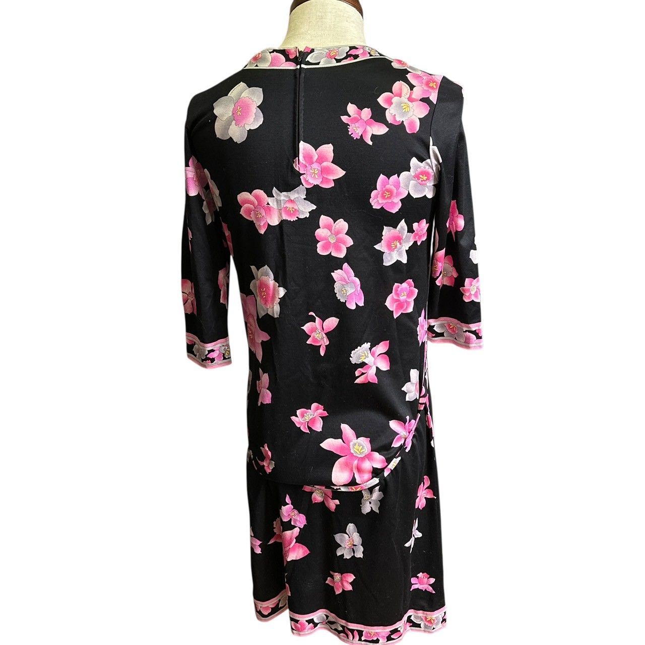 LEONARD Floral Print Cotton TUNIC Onepiece レオナール チュニック