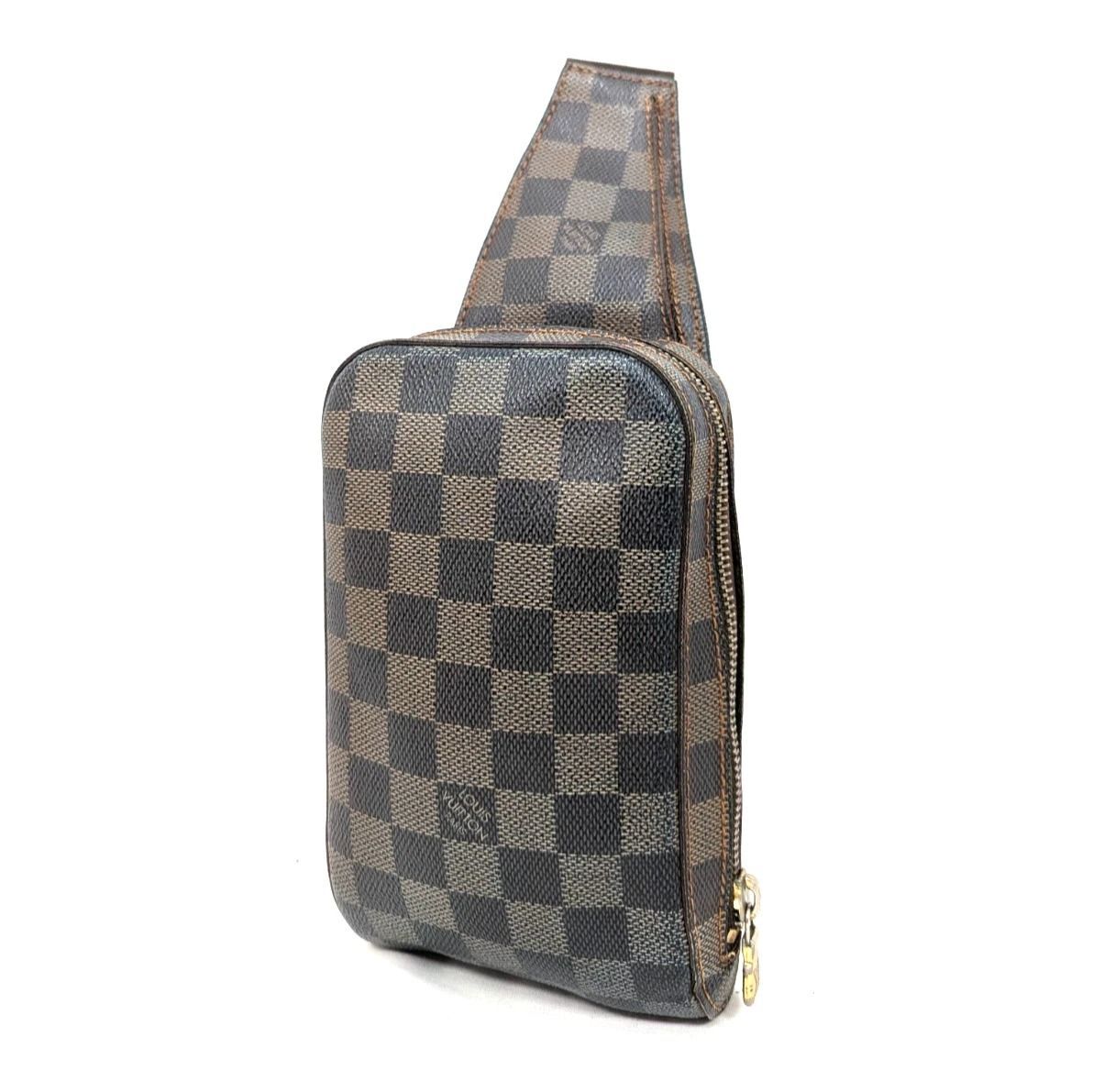 LOUIS VUITTON ジェロニモス ショルダーバッグ ダミエ ボディバッグ 楽天市場】【超美品】 ルイヴィトン ボディバッグ ジェロニモス