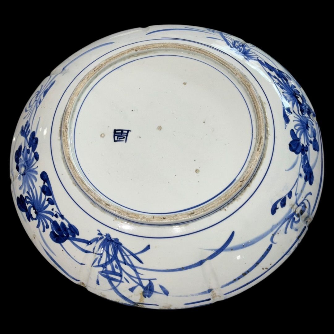 骨董品　古伊万里　有田焼　明治時代　錦手金彩色絵　飾り皿　大皿 骨董品 古伊万里 有田焼 明治時代 錦手金彩色絵 飾り皿 大皿｜Yahoo