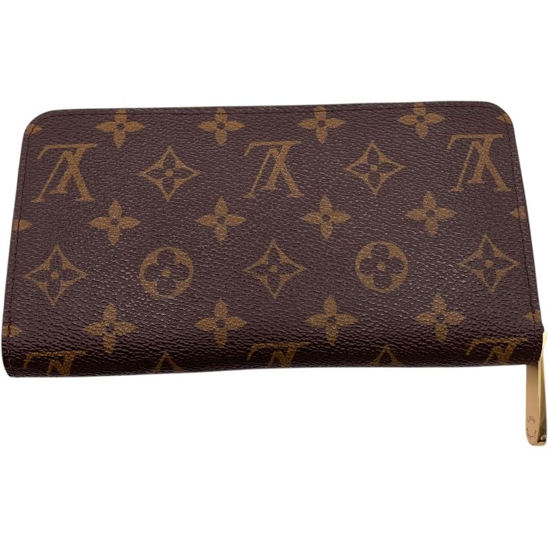 ルイ ヴィトン LOUIS VUITTON ジッピーウォレット M60017 ブラウン モノグラムキャンバス ユニセックス 長財布