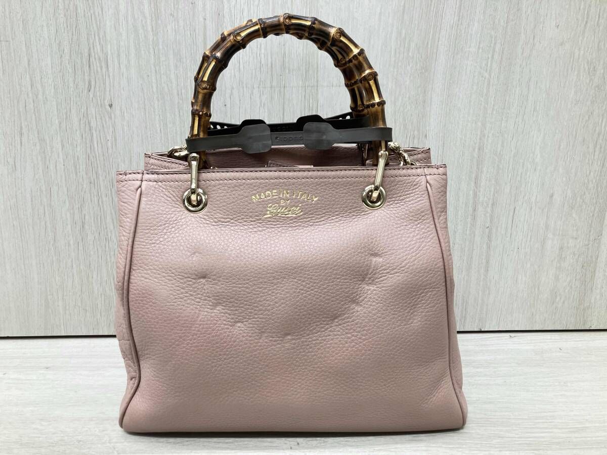 GUCCI バンブー 336032.520981 2wayショルダーバッグ