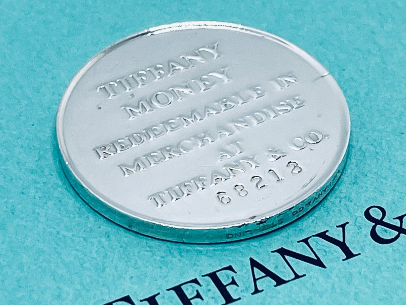a138 Tiffany&Co. ティファニー 25ドル 銀貨 コレクション ロゴ マネー シルバー 925 硬貨 記念硬貨 USA アメリカ  a138 Tiffany&Co. ティファニー 25ドル 銀貨 ロゴ マネー