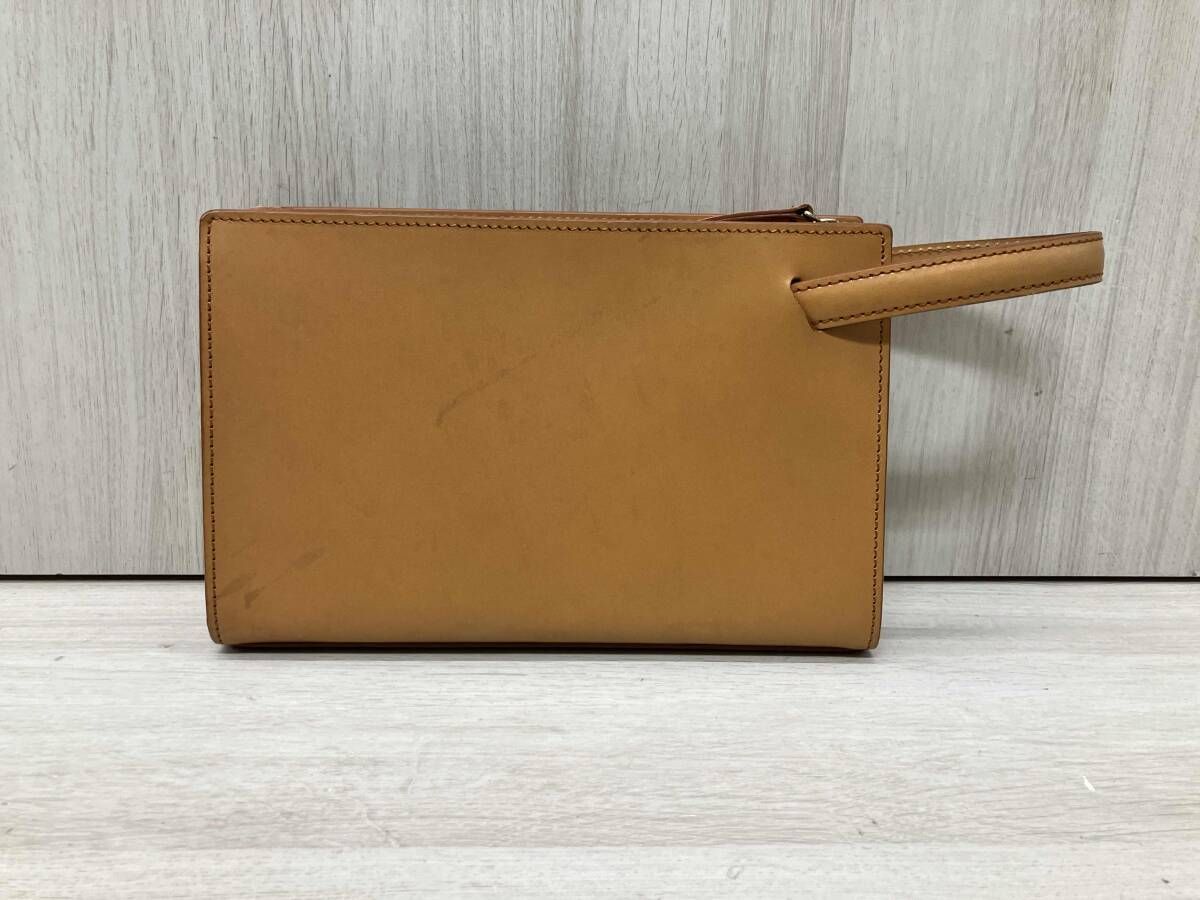 COCOMEISTER セカンドバッグ 持ち手なしバッグ オーカー系