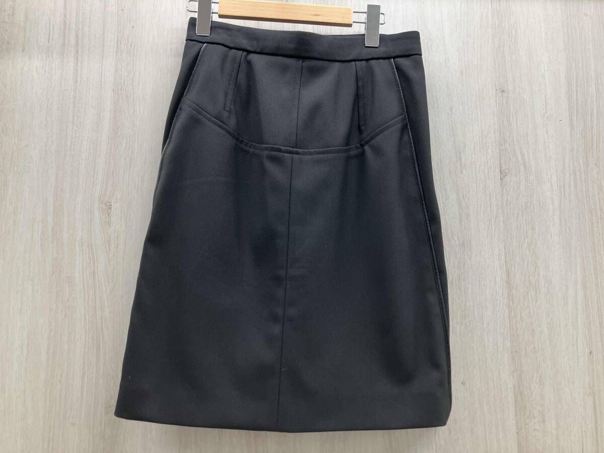 LOUIS VUITTON タイトスカート／ブラック 小売 表記サイズ38