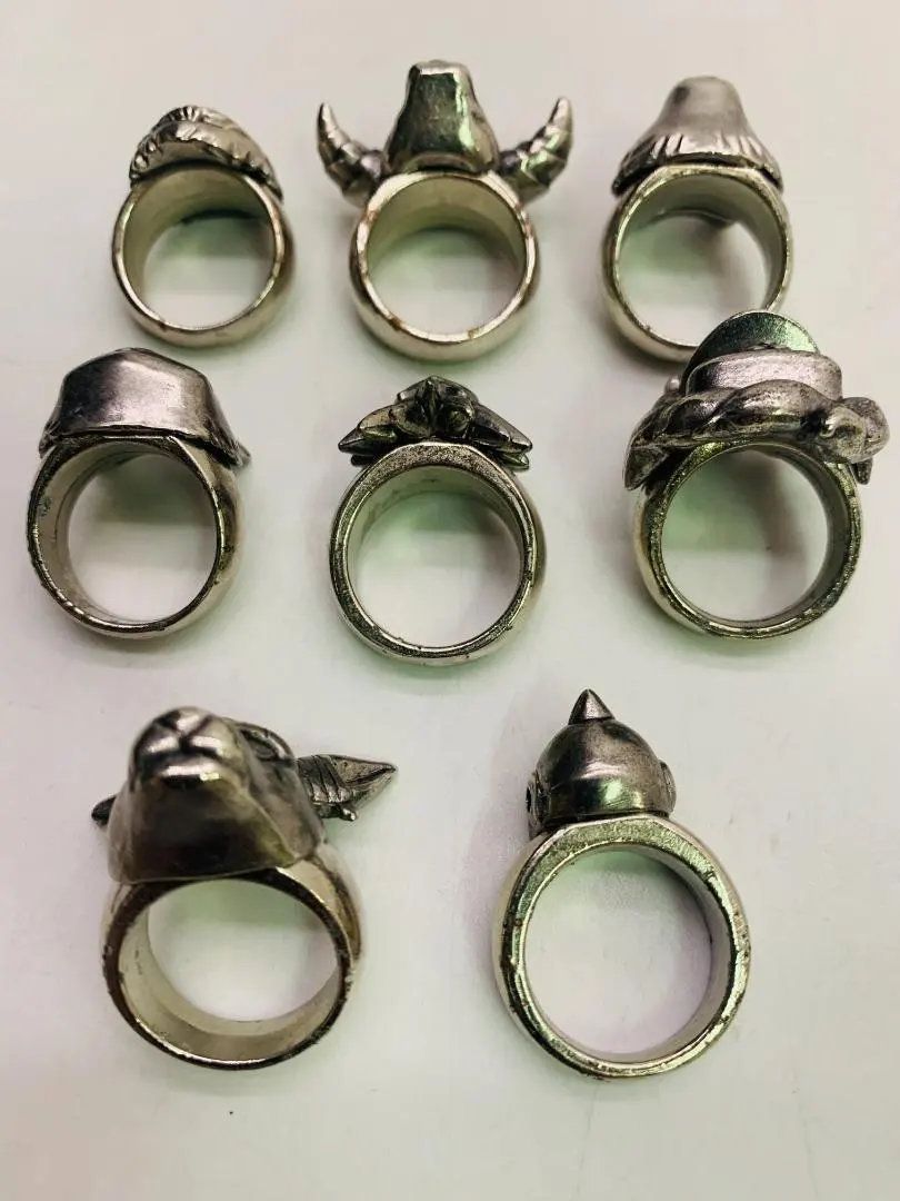 全8種コンプ】家庭教師ヒットマンREBORN 匣 アニマルリング