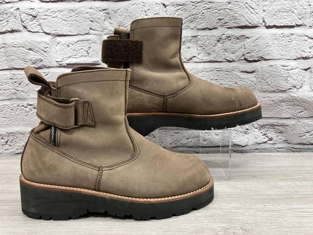 KADOYA ワークブーツ 表記サイズ25.0 ブラウン
