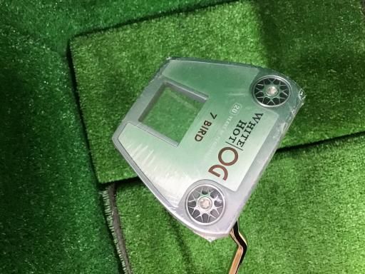 オデッセイ WHITE HOT OG 7 BIRD 34インチ パター PT スチール フレックスその他 メンズ 男性用 右利き 右用 Aランク ゴルフクラブ