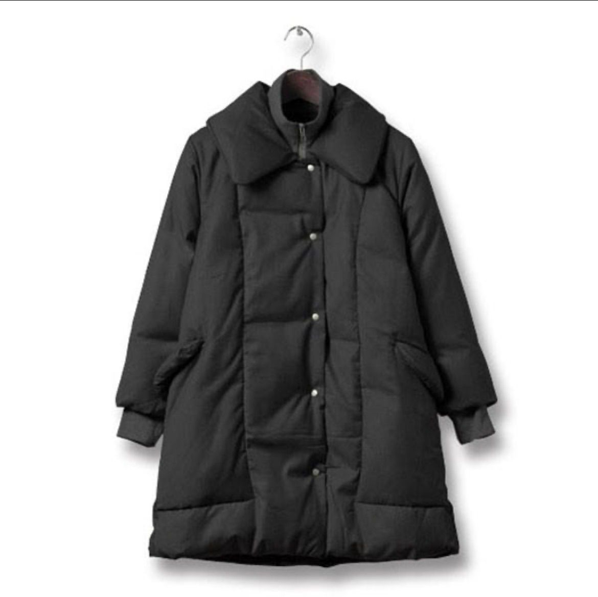 スウィートマミー10 SJ 2037 Mサイズ BLACK ブラック 黒 80 ポリエステル 20 レーヨン中綿 90 ダウン 10 フェザー裏地 Sweet Mommy