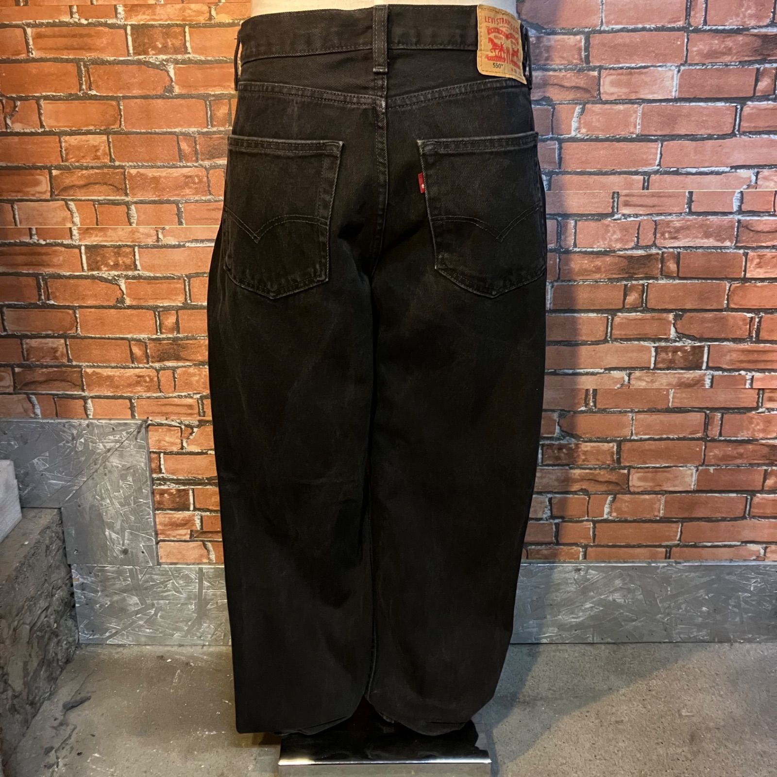 USA古着 Levi’s リーバイス ブラックデニム 550