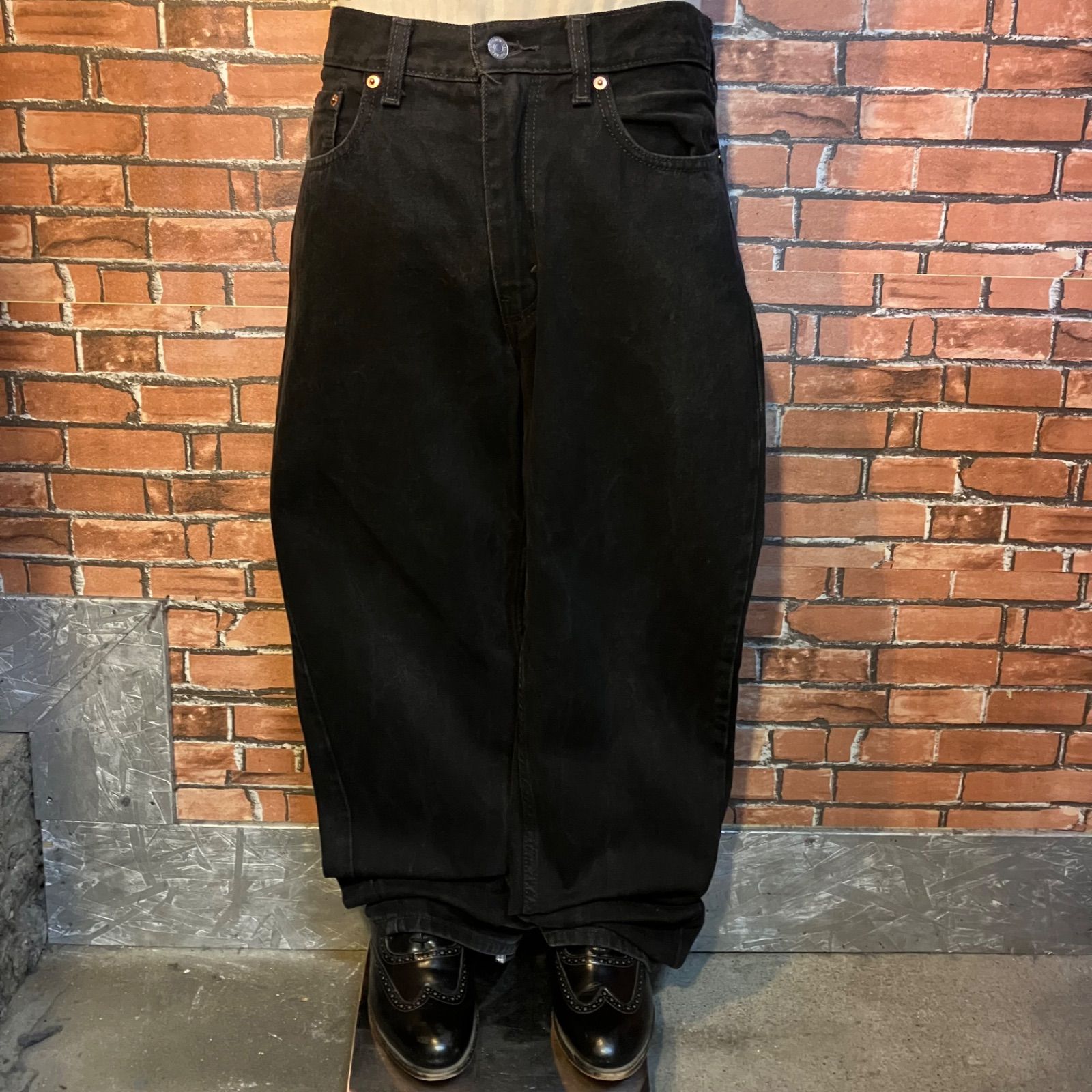 USA古着 Levi’s リーバイス ブラックデニム 550 33×32