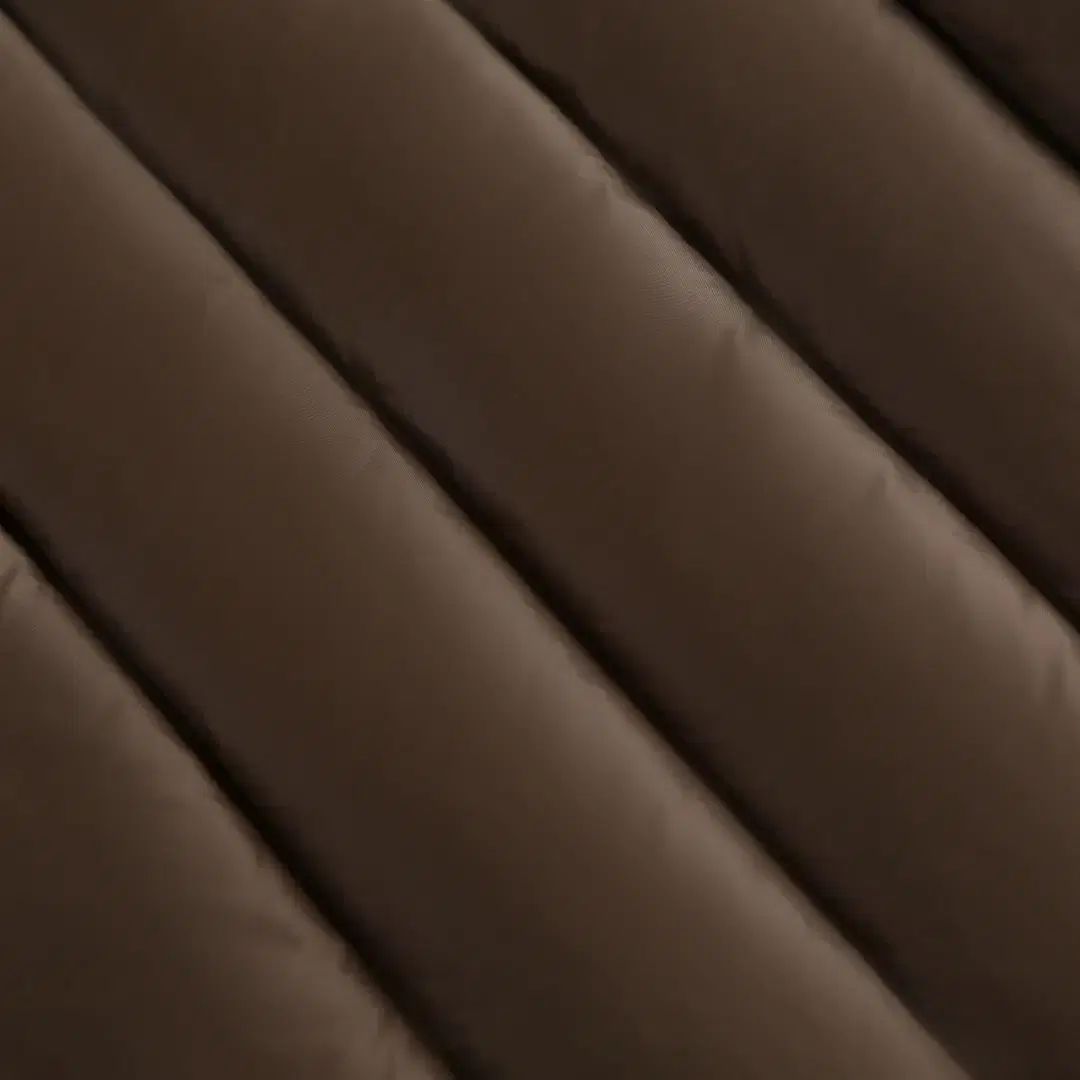 MIU MIU ミュウミュウ ユニセックス カジュアル ロゴ ブラウン フード ダウン KANDAIZUMI_COM