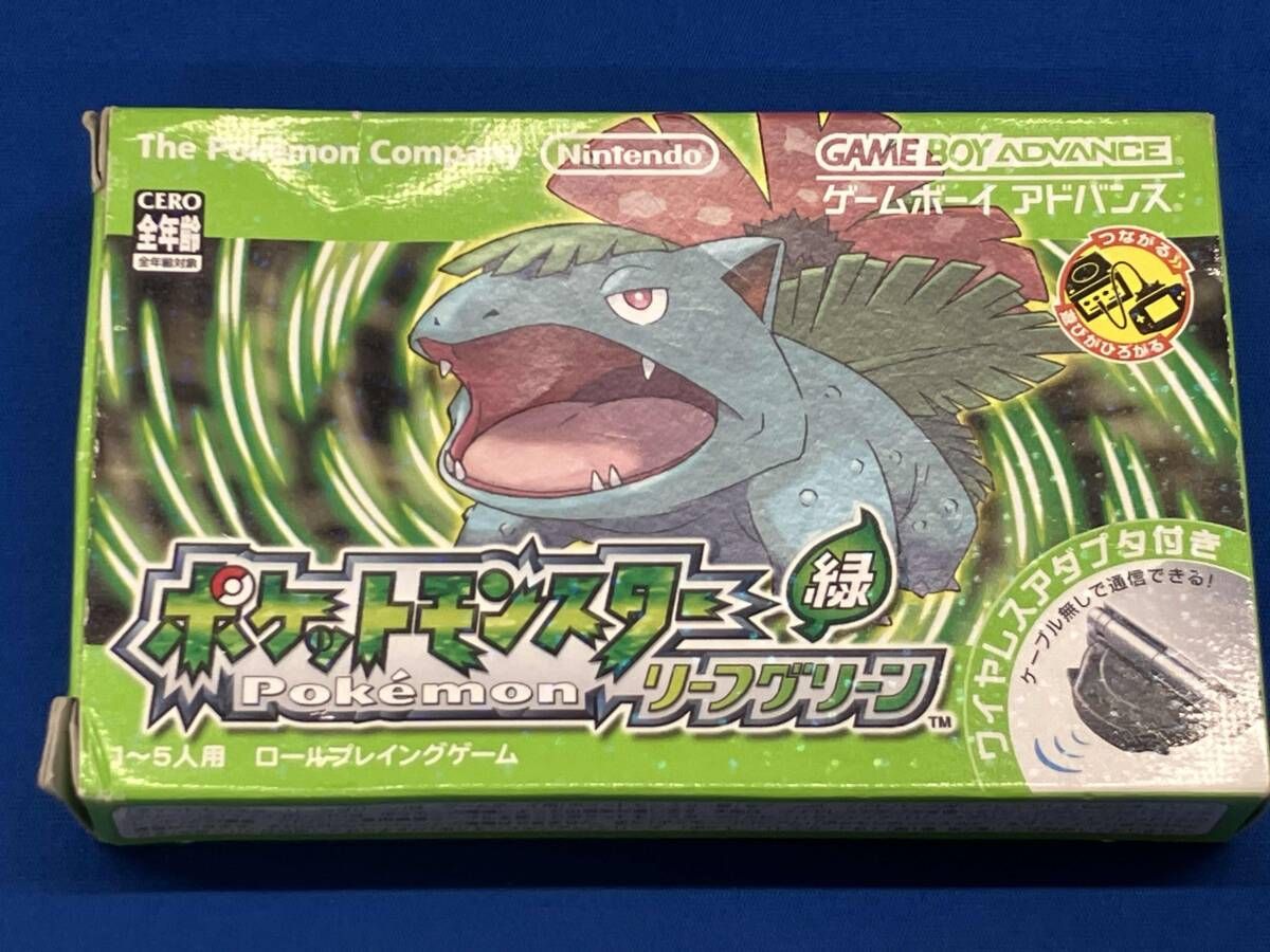 同梱版 内箱なし ポケットモンスター リーフグリーン