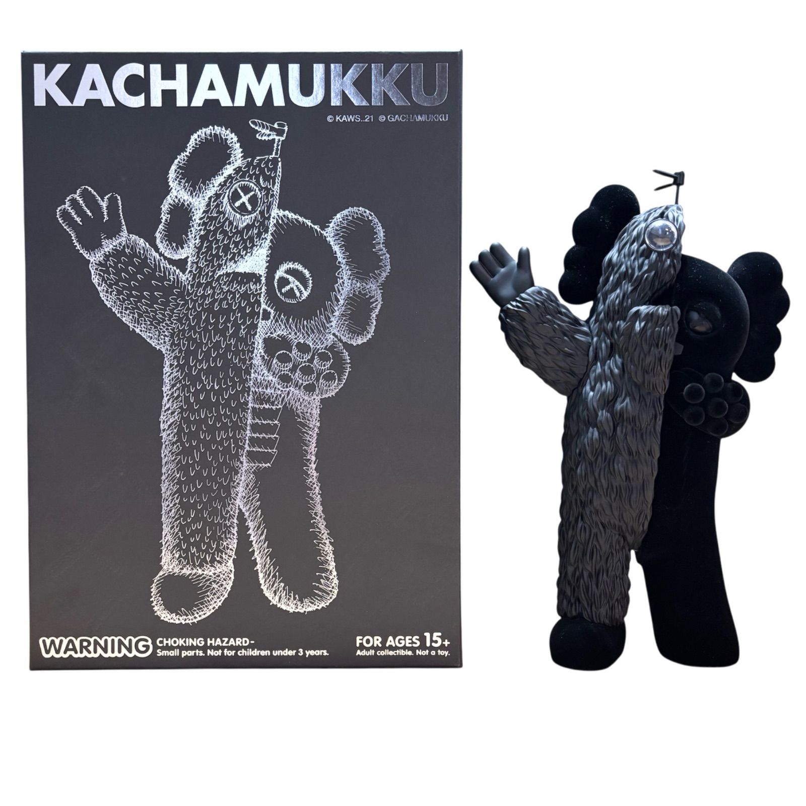 ベアブリック カウズ bearbrick KAWS KACHAMUKKU Vinyl Figure 2021年 