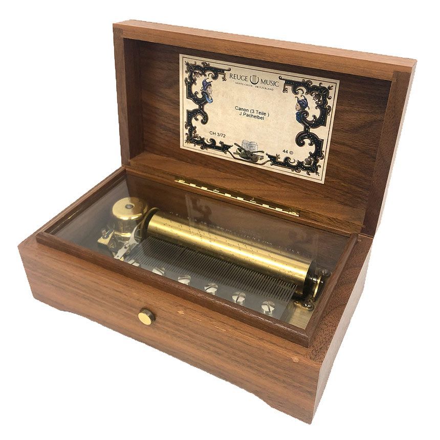 REUGE ジュエリーケース オルゴール 鍵付き「I sola di Capri」リュージュ