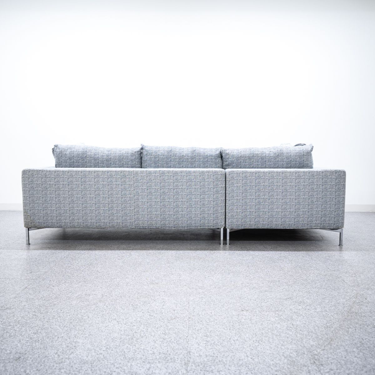 Cassina ixc. カッシーナ・イクスシー レザークッション ホワイト ixc