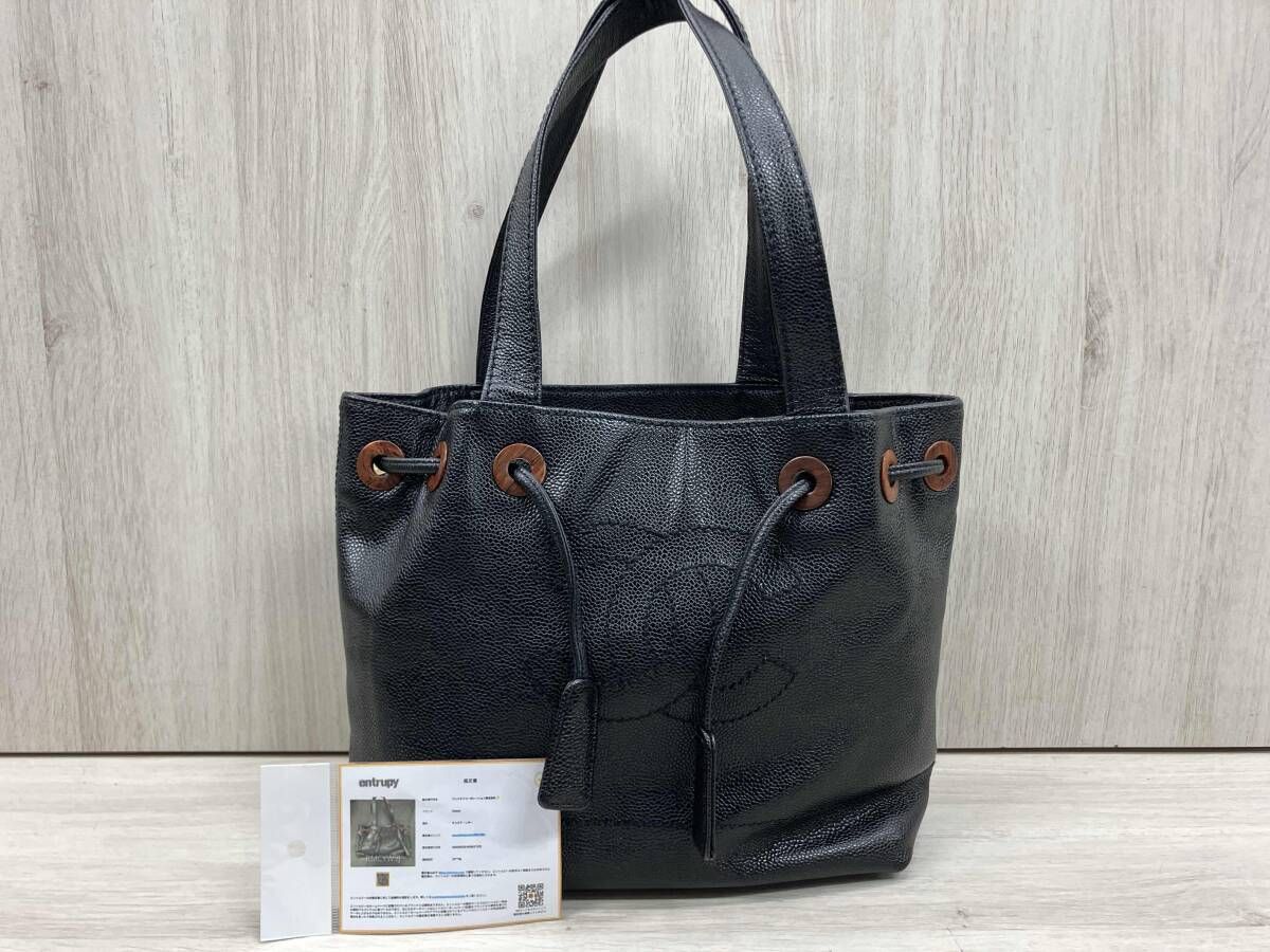 CHANEL キャビアスキン 741 トートバック