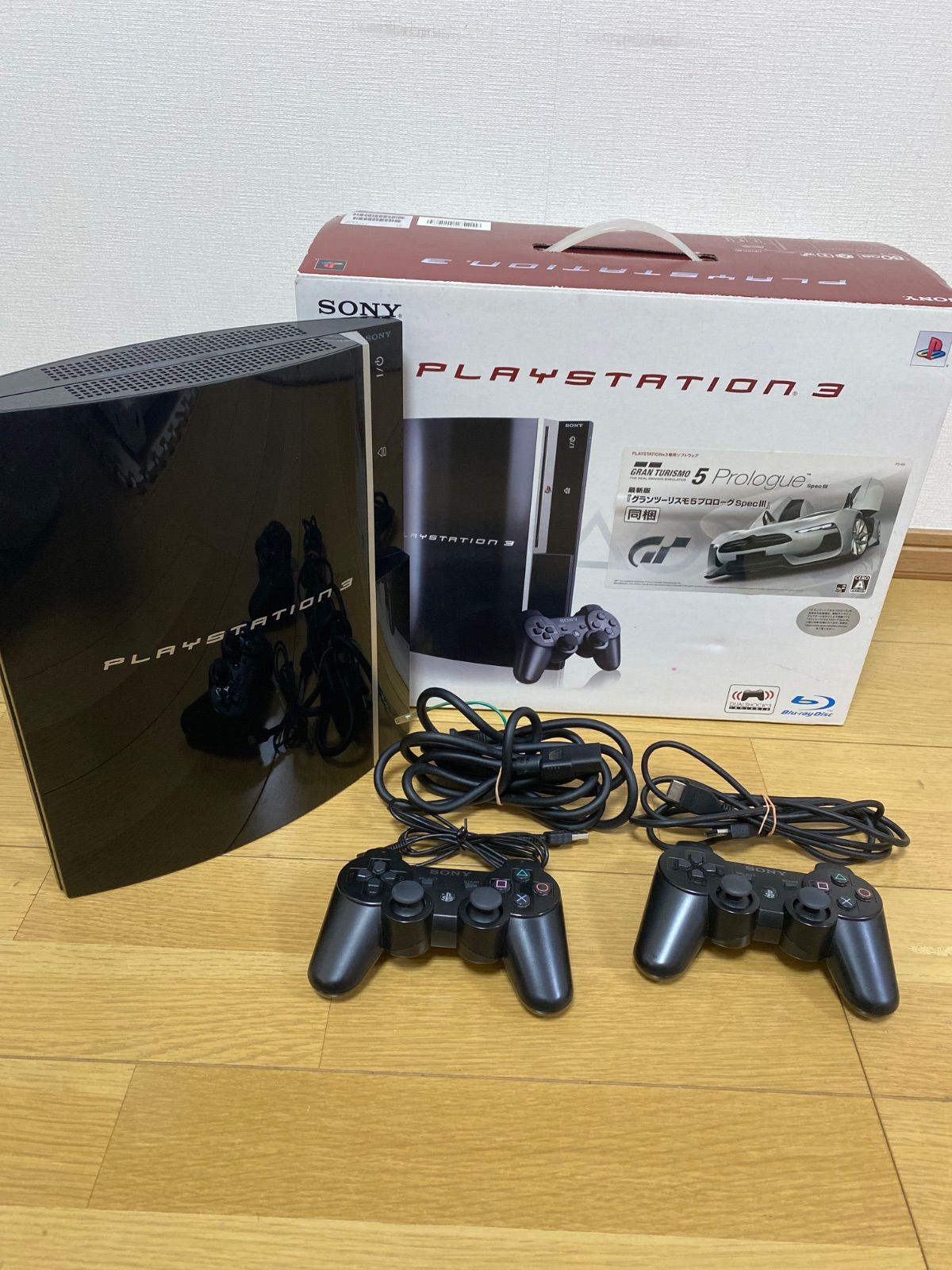 SONY ソニー PS3 CECHL00 80GB 本体 ブラック プレステ3 - メルカリ