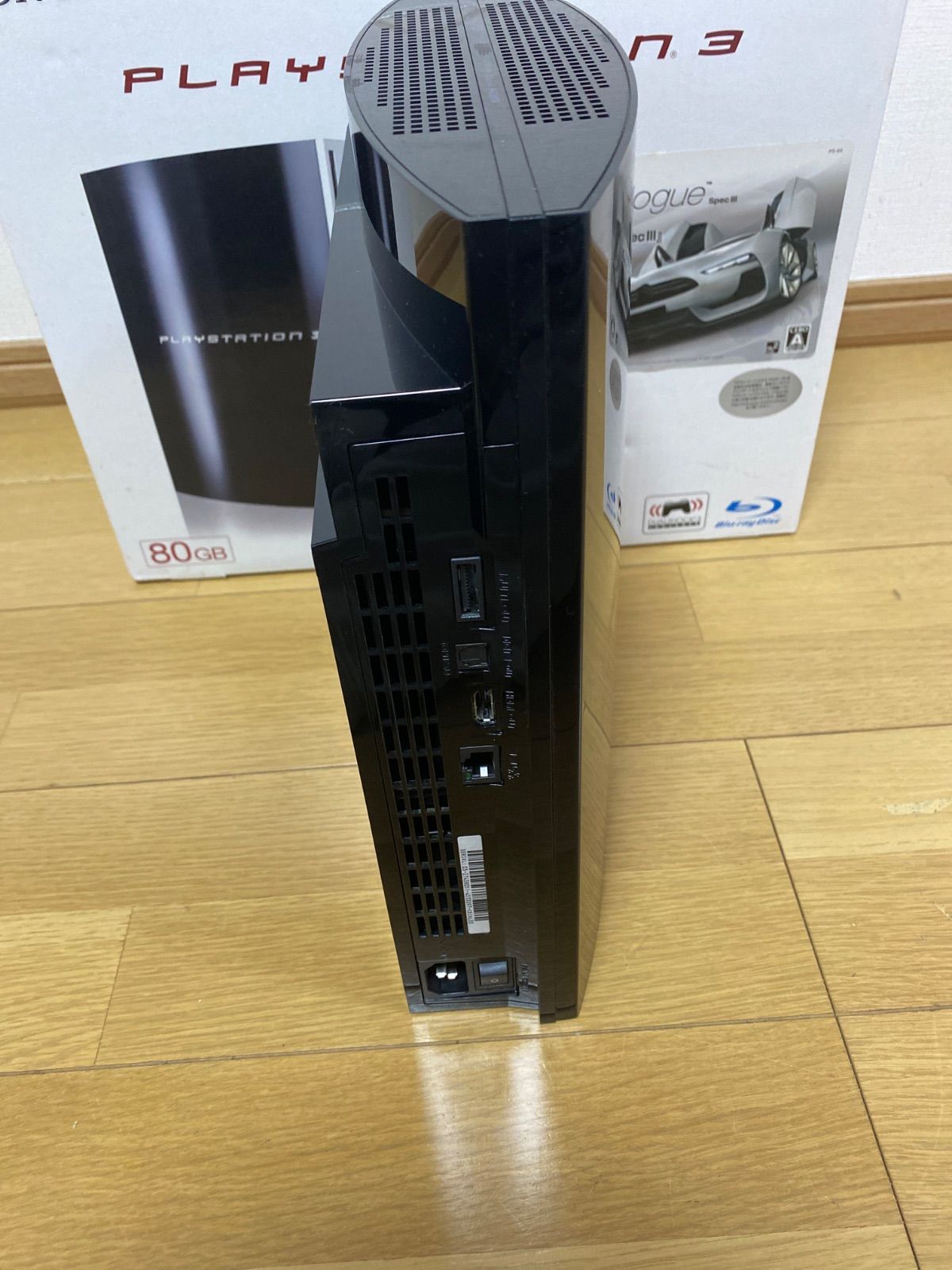 SONY ソニー PS3 CECHL00 80GB 本体 ブラック プレステ3 - メルカリ