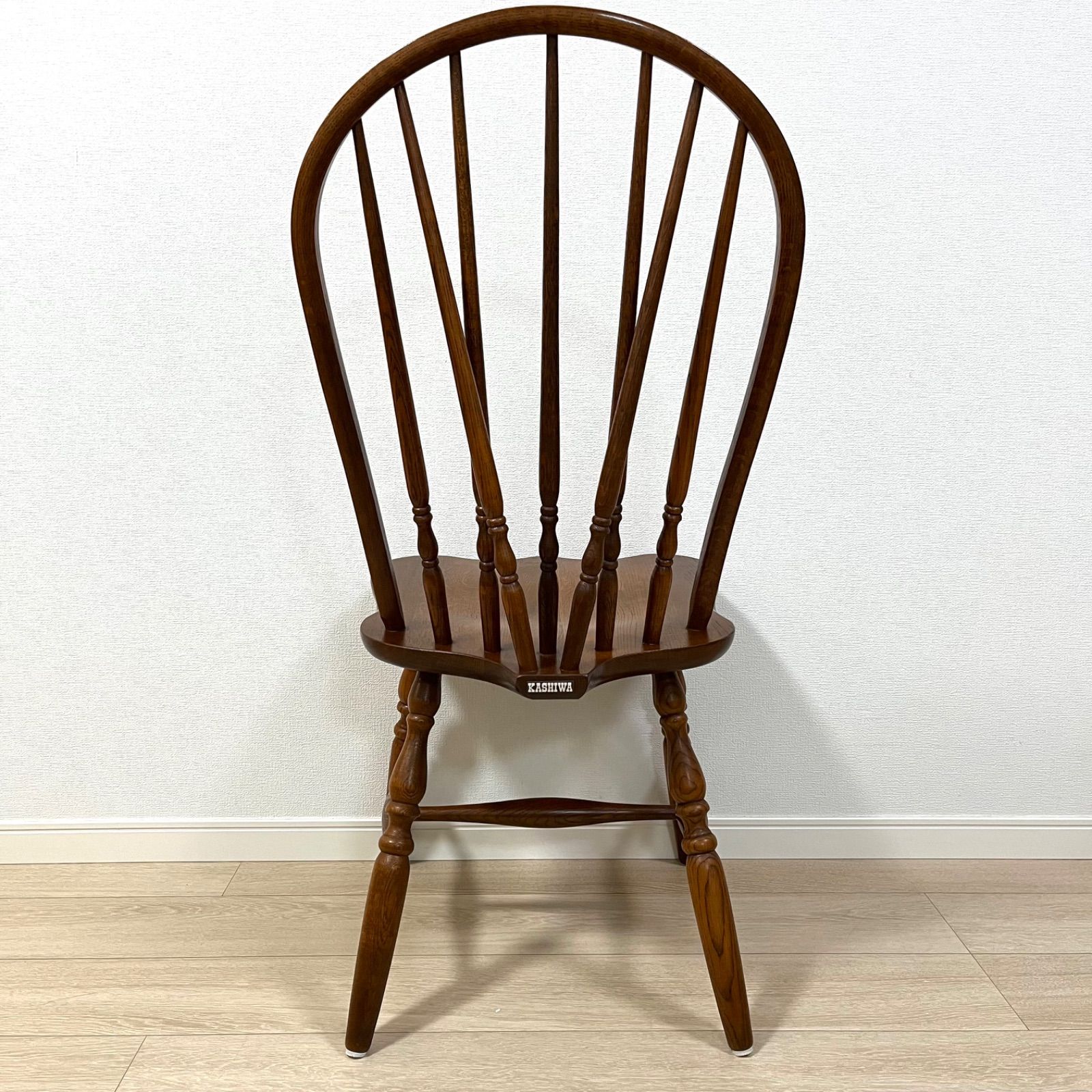 た71【美品】柏木工 ウィンザーチェア ダイニングチェア ボウバック