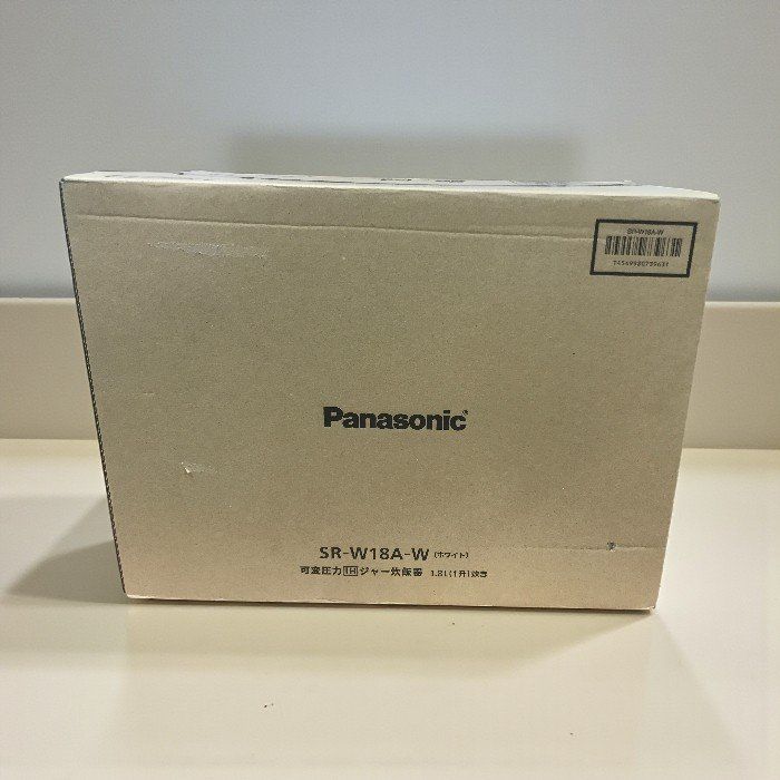 Panasonic パナソニック 炊飯器 一升 SR-W 18 A-W 圧力IH おどり炊き ダイヤモンド竃釜 ホワイト