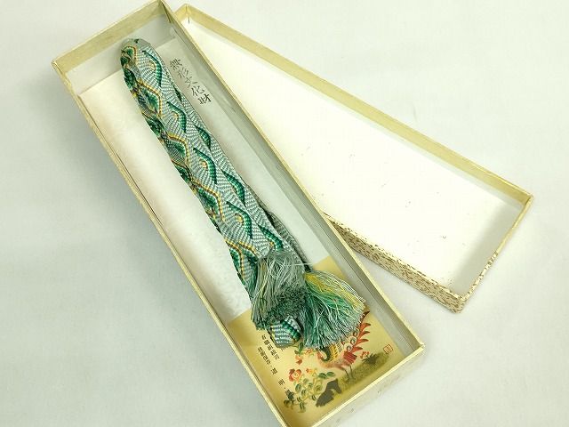 平和屋本店 上 有職組紐道明 帯締め 唐組 宮内庁御用 国立博物館御用 東京芸術大学御用 DZAA11390kh5