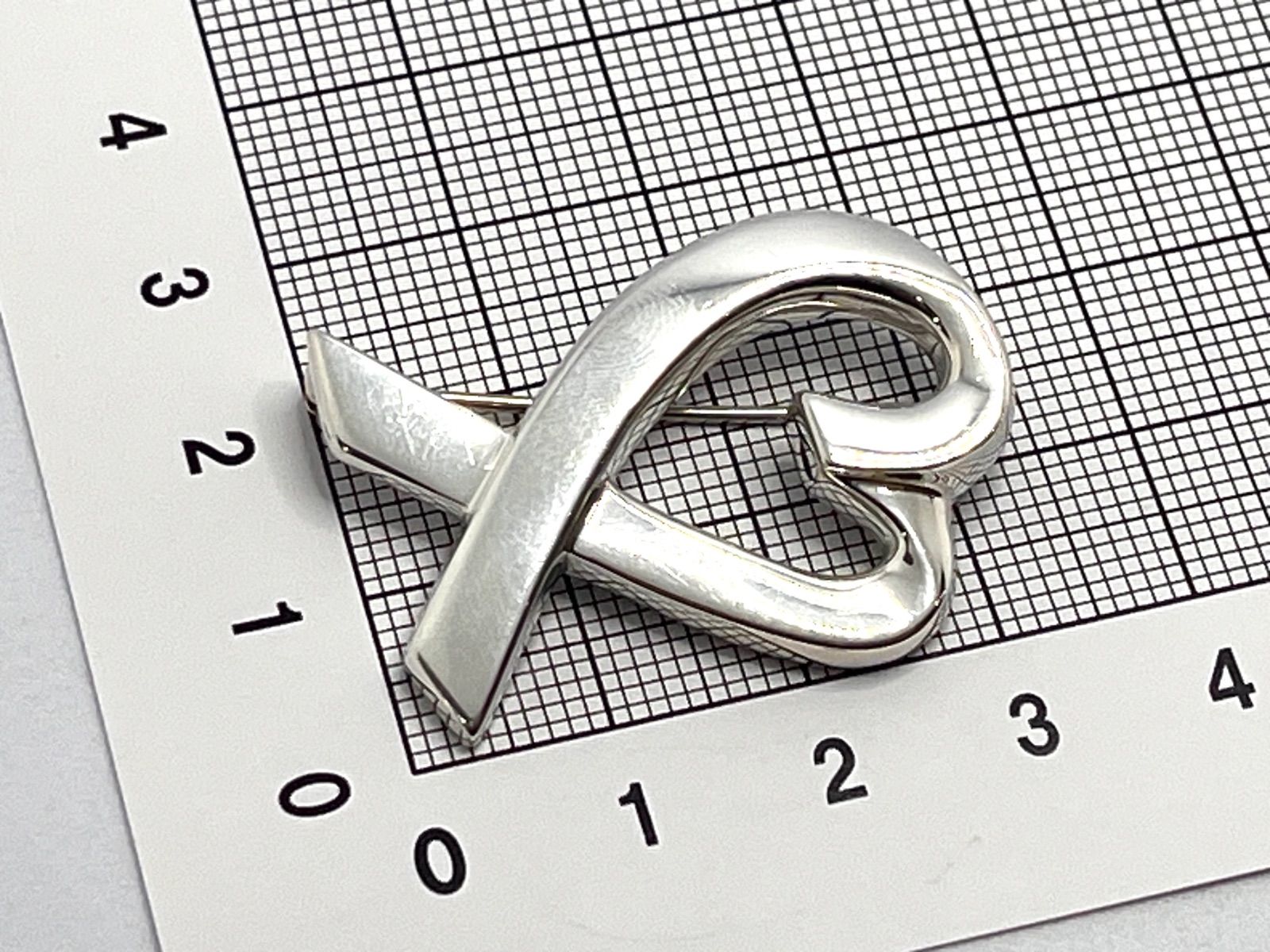 a141 美品 Tiffany&Co. ティファニー ラビングハート ブローチ