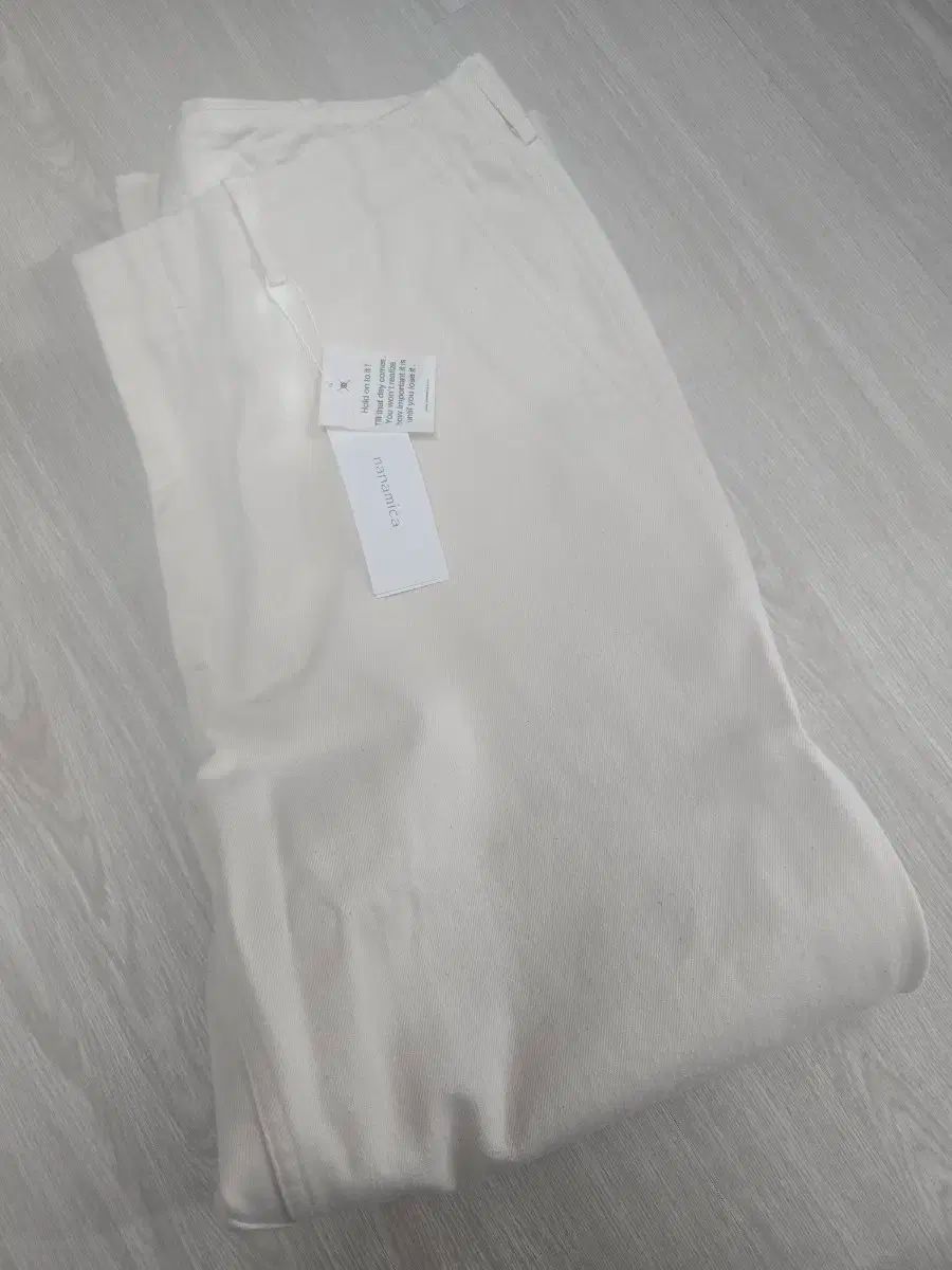 nanamica ワイド デニム パンツ エクリュ - 36 サイズ