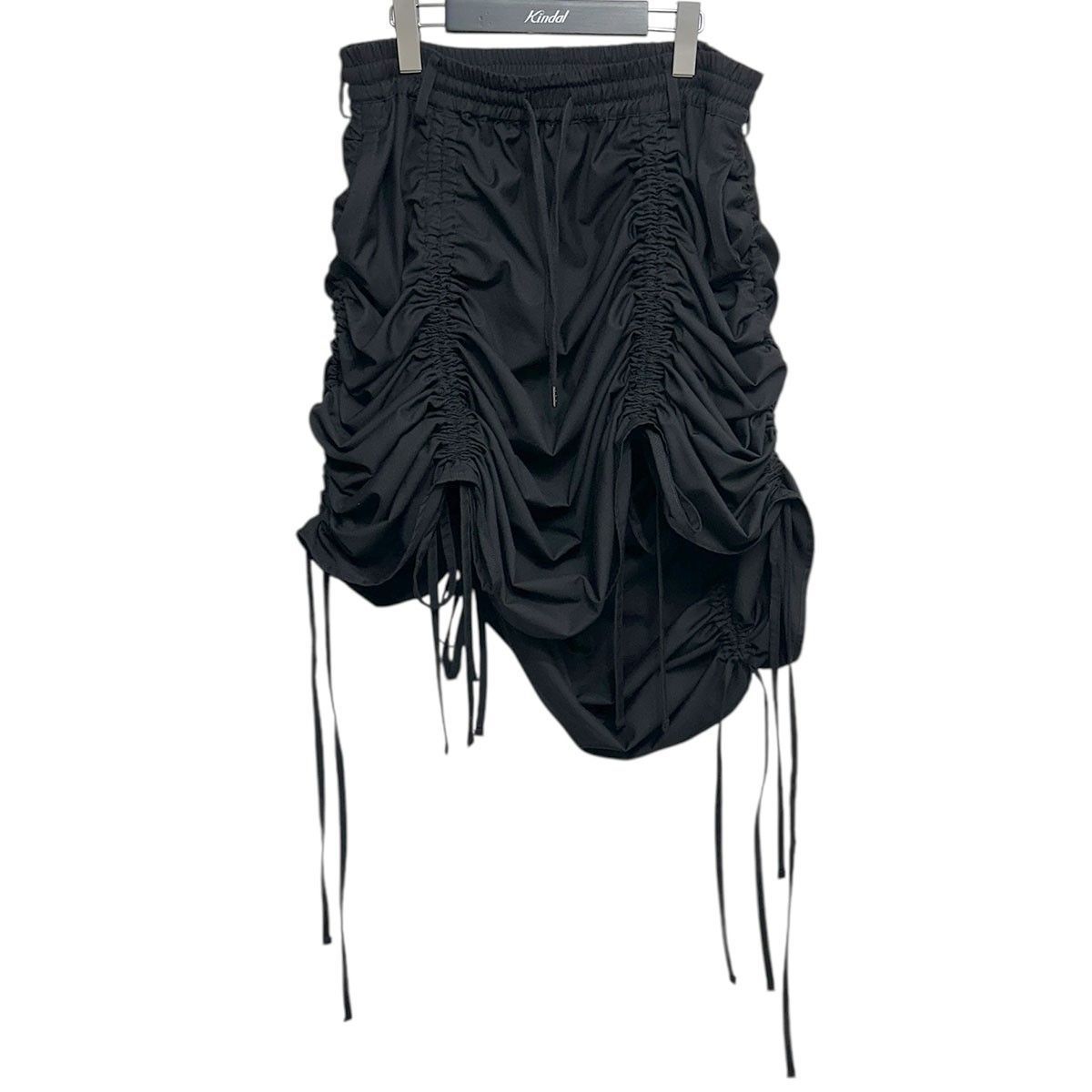 NOT CONVENTIONAL STRING SKIRT ストリングスカート N23-012-BLK 8071000163530