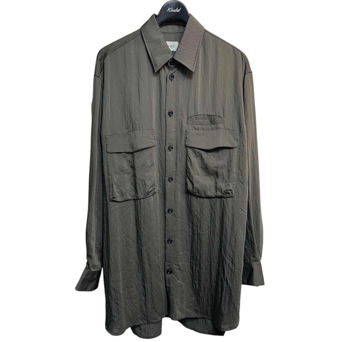 LEMAIRE flap-pockets shirt フラップポケットシャツ OV1014 LF1388 8071000163882