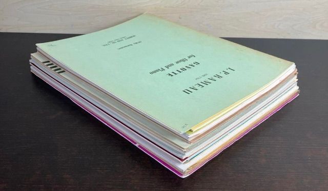 オーボエ スコア 15冊セット まとめ売り 輸入 楽譜 洋書 パート