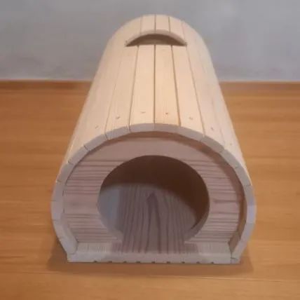 ネコ型窓付き 猫トンネルハウス