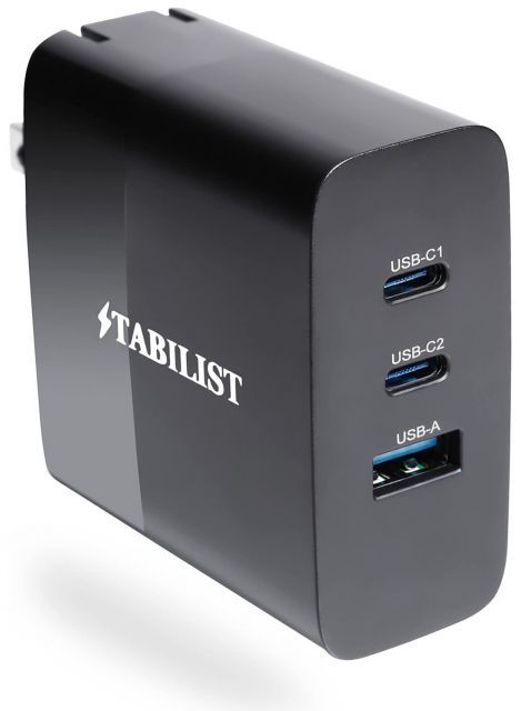 非常に良い ブランド PD 充電器 USB Type-C 65W 3ポート GaN 折畳 PSE認証済 急速 PD3.0対応 USB-A USB-C 窒化ガリウム acアダプター パソコン 黒