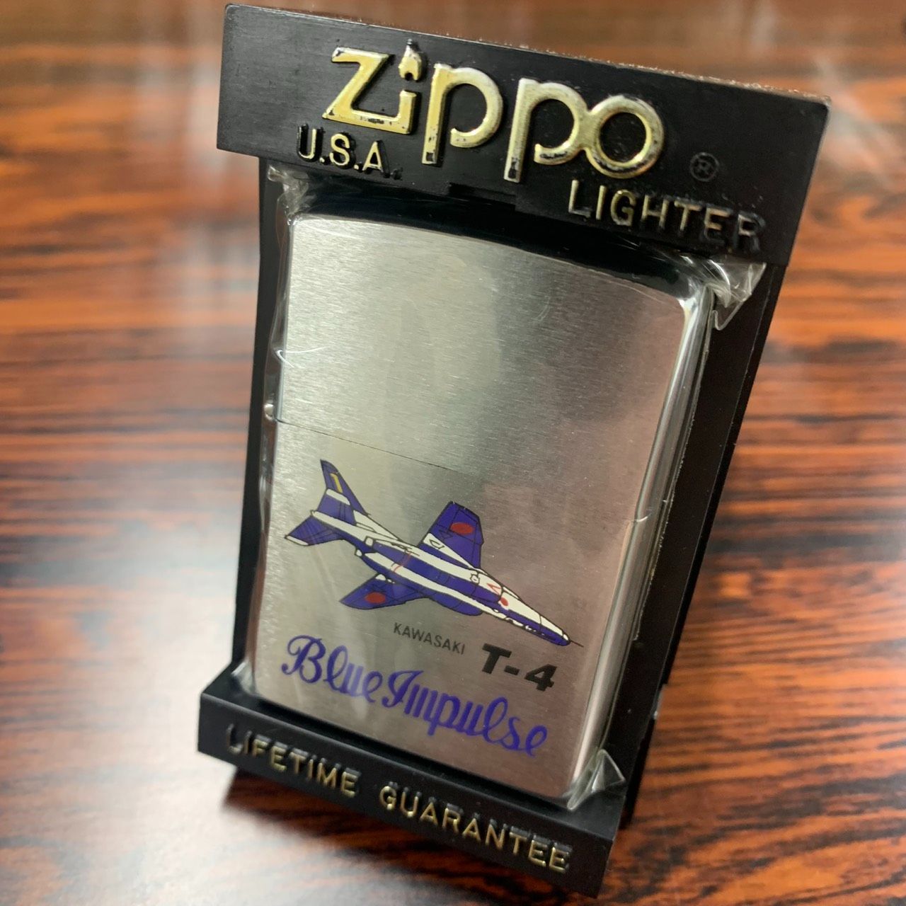 ZIPPO `ジッポ` ライター ブルーインパルス KAWASAKI T−4 航空自衛隊