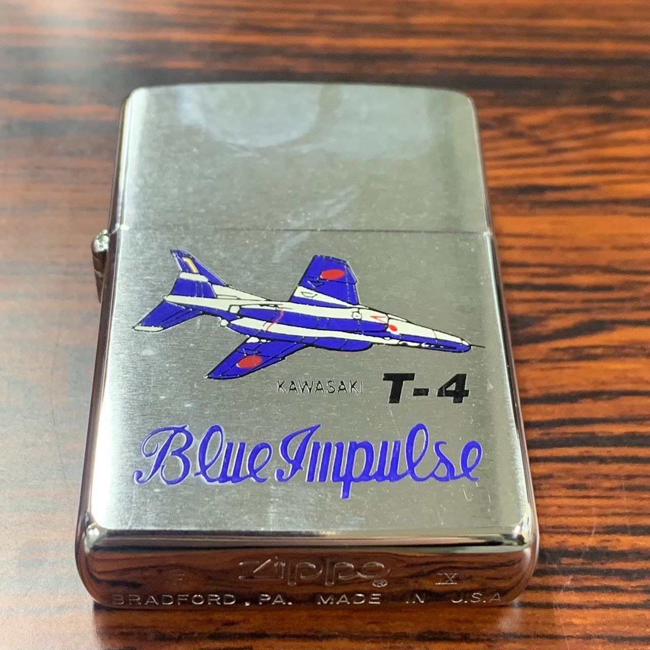 ZIPPO `ジッポ` ライター ブルーインパルス KAWASAKI T−4 航空自衛隊