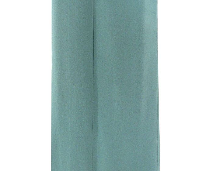 色無地 正絹 松尾光琳 身丈152.5cm 裄丈66cm 糸輪に沢潟 中古