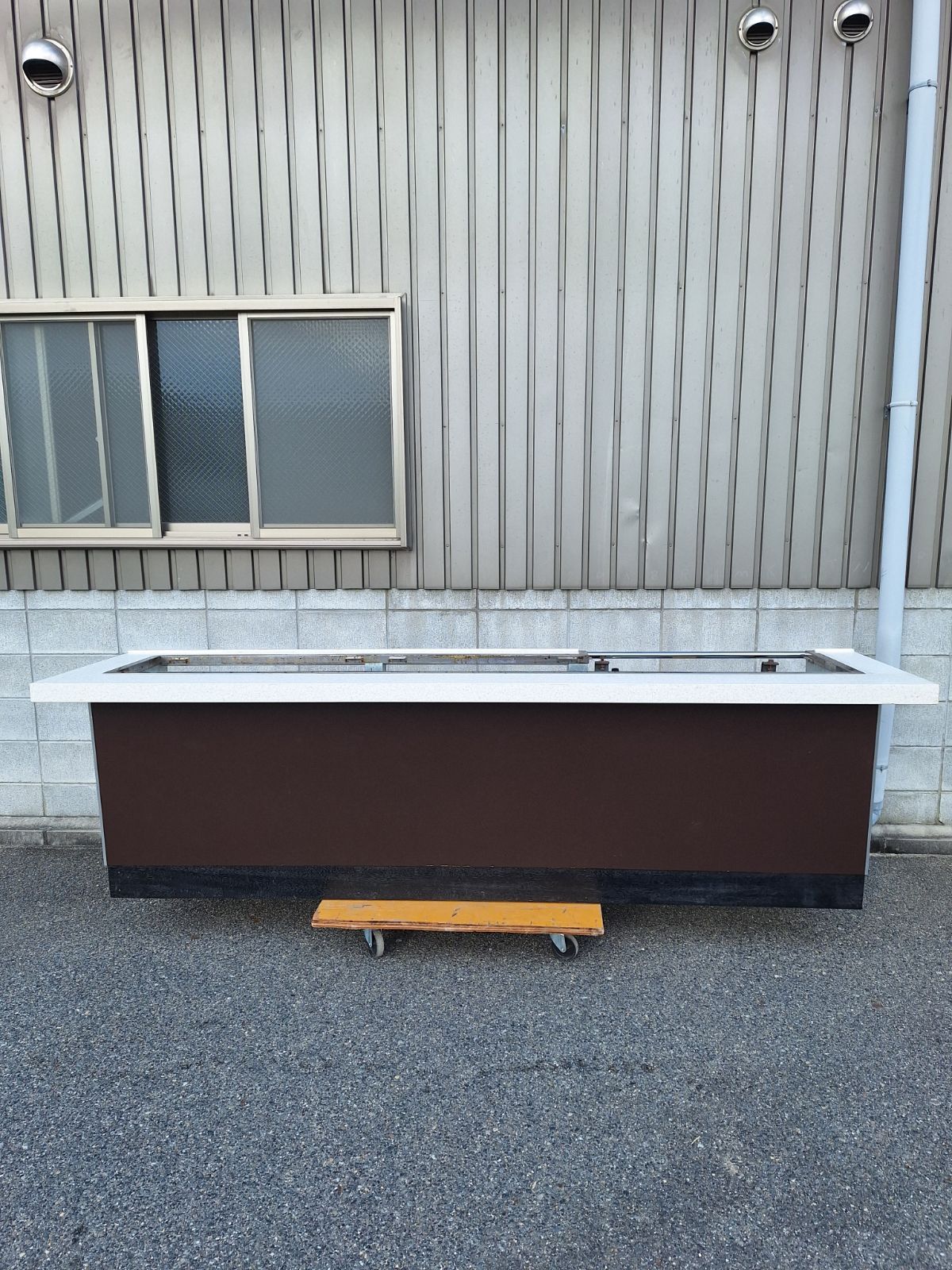 鉄板カウンター　中古品　別注品　美品