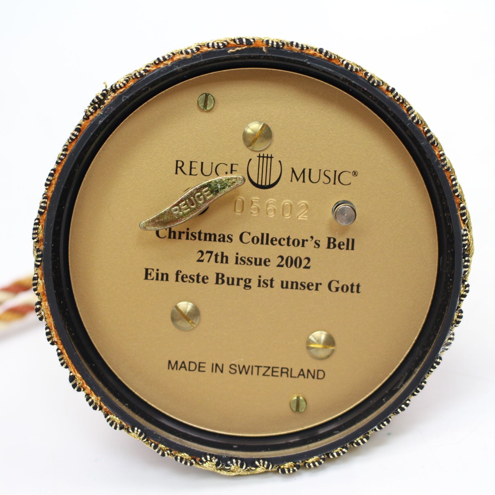 401) REUGE リュージュ MUSIC オルゴールベル クリスマスベル 2001