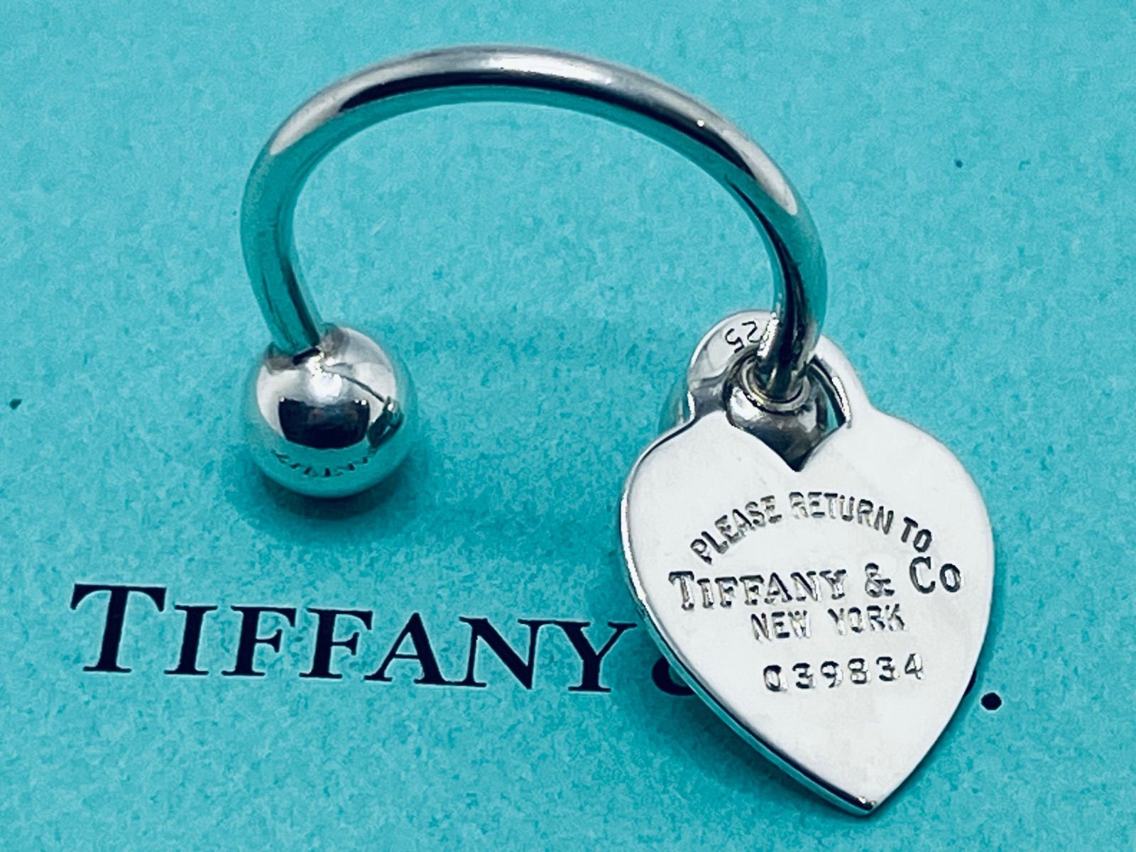 TIFFANY&Co. ティファニー キーホルダー キーチャーム キーリング 金属