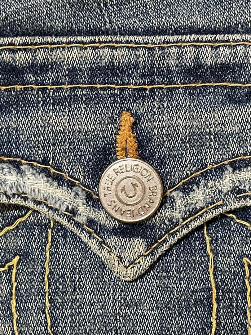 TRUE RELIGION JOEY USA製 レディース デニム ブーツカット 25インチ