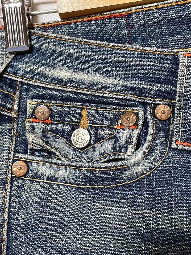 TRUE RELIGION JOEY USA製 レディース デニム ブーツカット 25インチ